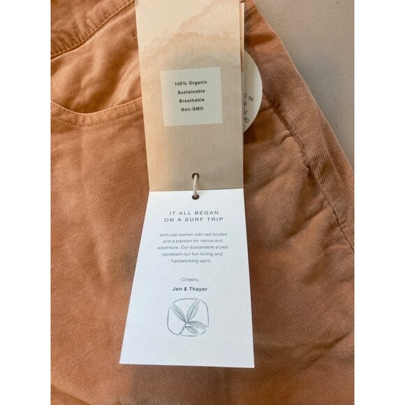 NWT Carve Designs Women's 6 Jason Overall Short Washed Pink Organic MSRP$115 - Picture 15 of 17